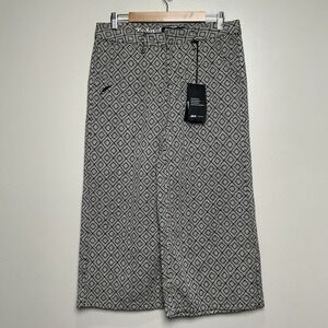 PUBLISH Today For Tomorrow Women's Geometric Trouser Pants 29 Wide Leg NWT